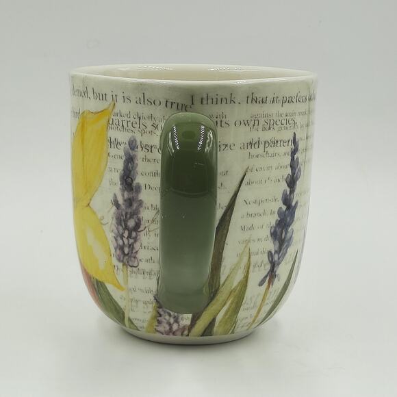 Susan Winget for CRACKER BARREL Mug Coffee Mug w/ Yellow Daffodil - Picture 2 of 10